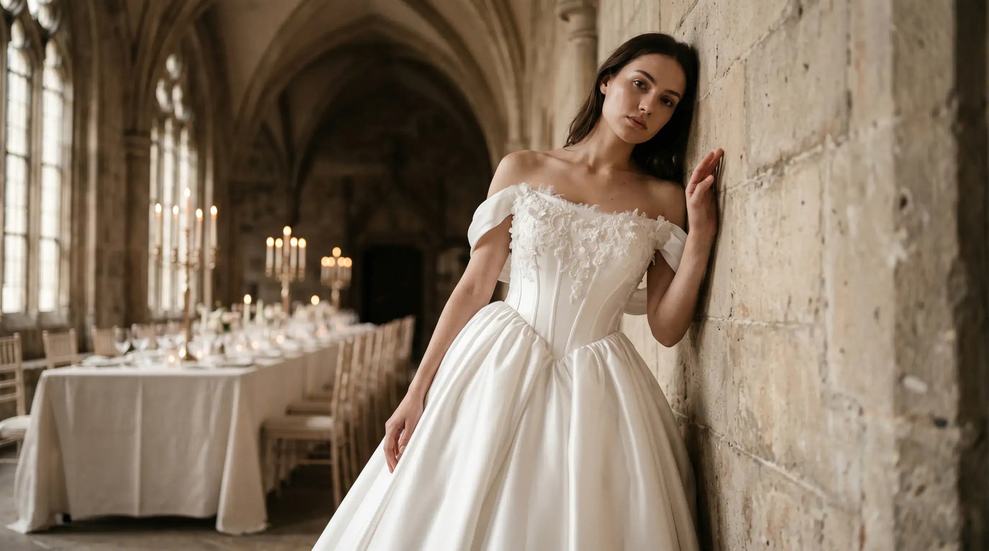 A Kesim Gelinlik Modelleri: Minimalist ve Sade Tasarımlar - Annabella Bridal